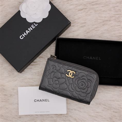 porte-monnaie chanel|Chanel porte carte.